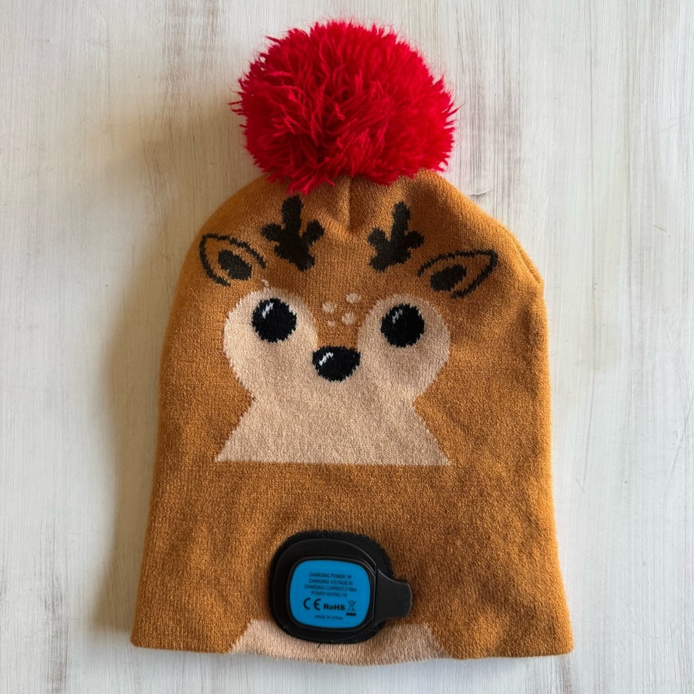 Night Scope kids reindeer nightlight hat - Picture 5 of 6